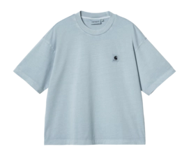 T-Shirt Carhartt WIP Femme S/S Nelson Dusty Ice