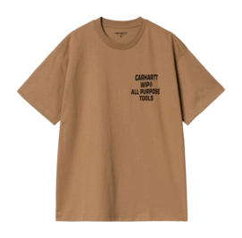 T-Shirt Carhartt WIP S/S Cross Screw Unisex Peanut