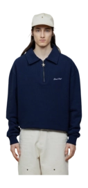 Polo Sweat Bram's Fruit Men Lemon Navy
