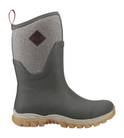 Bottes de Neige Muck Femme Boot Arctic Sport II Mid Olive/Tweed