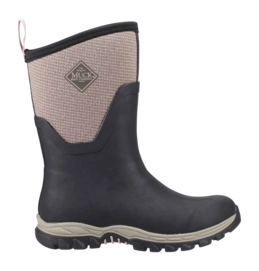 Bottes de Neige Femme Muck Boot Arctic Sport II Mid Black/Tweed