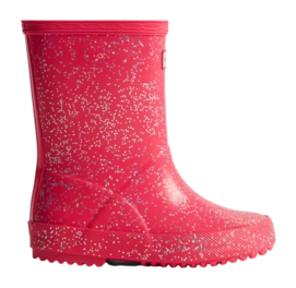 Bottes de Pluie Hunter Kids First Giant Glitter Thrift Pink