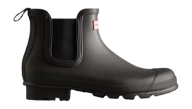 Regenlaars Hunter Men Original Chelsea Black