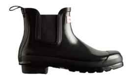 Wellies Hunter Women Original Gloss Chelsea Black