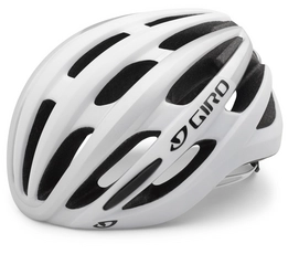 Fietshelm Giro Foray Matte White Silver