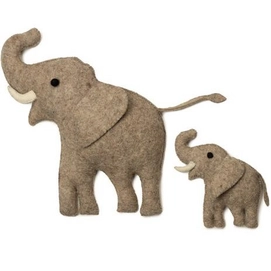Décoration Kidsdepot Olli Feutre (Lot de 2)