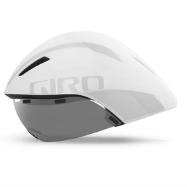 Fahrradhelm Giro Aerohead Mips Mat White Silver