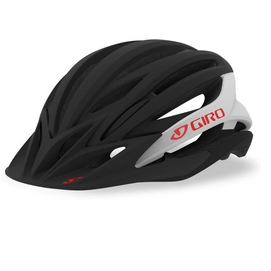 Fietshelm Giro Artex Mips Matte Black White Red