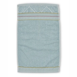 Gästehandtuch Pip Studio Soft Zellige Blau (4er Set)