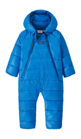 Baby Suit Patagonia Hi-Loft Down Sweater Bunting Vessel Blue