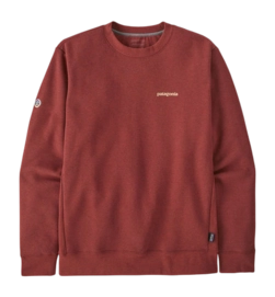 Pull Patagonia Unisexe Fitz Roy Icon Uprisal Crew Mangrove Red