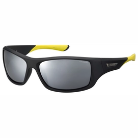 Zonnebril Polaroid PLD 7013/S Black Yellow / Grey Silver Flash Polarized Mu