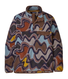Pull Patagonia Homme Synch Snap-T PO Courents Dulse Mauve