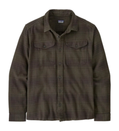 Zip Sweatshirt Patagonia Men Fjord Flannel Shirt Cascade Basin Green