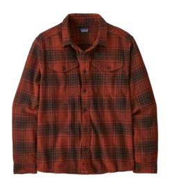 Vest Patagonia Men Fjord Flannel Shirt Cascade Burnished Red