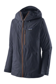 Jas Patagonia Women Insulated Powder Town Jacket Smolder Blue Dulse Mauve