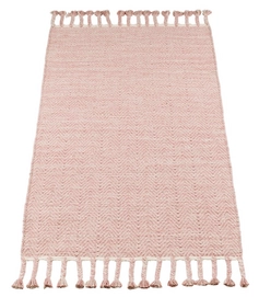 Vloerkleed Kidsdepot Fringes Pink 70 x 140 cm