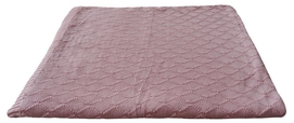 Babydeken Kidsdepot Manta Check Pink