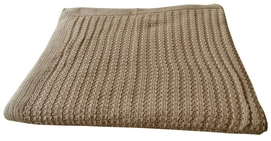 Couverture de bébé Kidsdepot Manta Cable Taupe