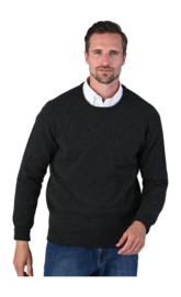 Pullover William Lockie Rob Crew Neck Herren Charcoal