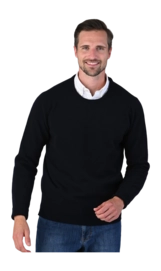 Pullover William Lockie Rob Crew Neck Herren Navy
