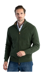 Gilet William Lockie Homme BP Gents Plain Jacket Contrast Rosemary Driftwood