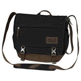 Schultertasche Jack Wolfskin Camden Town Schwarz