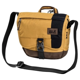 Umhängetasche Jack Wolfskin Warwick Ave Golden Amber Block Unisex