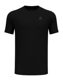 Ondershirt Odlo Men Crew Neck S/S Merino 160 Black