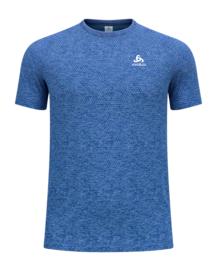 T-Shirt Odlo Homme Col Rond M/C Essentiel Sans Couture Limoges Mélange
