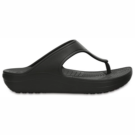 Damesslipper Crocs Sloane Platform Flip Black