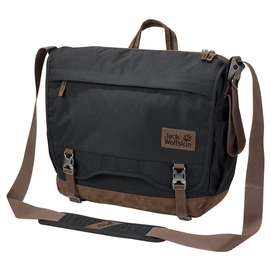 Schultertasche Jack Wolfskin Camden Note Schwarz