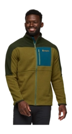Vest Cotopaxi Men Abrazo Fleece Full-Zip Jacket Woods / Live Oak