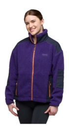 Gilet Cotopaxi Femme Bacano Fleece Jacket Black Violet / Carbon