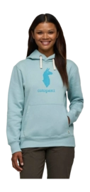 Hoodie Cotopaxi Women Cotopaxi Llama Pullover Sea Spray