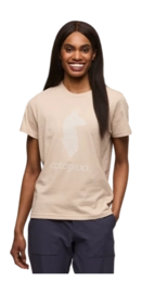 T-Shirt Cotopaxi Women Cotopaxi Llama Oatmeal