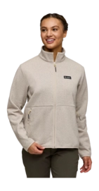 Vest Cotopaxi Women Envo Fleece Full-Zip Jacket Heather Cream