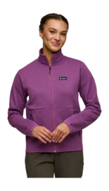 Vest Cotopaxi Women Envo Fleece Full-Zip Jacket Heather Mauve