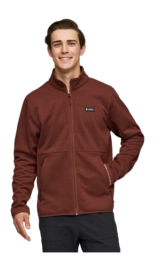 Vest Cotopaxi Men Envo Fleece Full-Zip Jacket Heather Chestnut