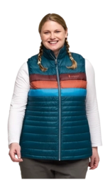 Bodywarmer Cotopaxi Women Fuego Down Abyss Stripes