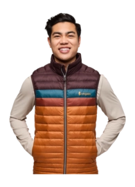 Weste Cotopaxi Fuego Down Herren Coffee / Sienna