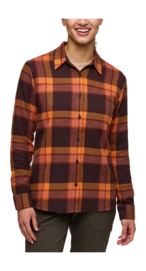 Overhemd Cotopaxi Women Quedo Flannel Shirt Chestnut Plaid