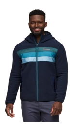 Zip Sweatshirt Cotopaxi Men Teca Fleece Hooded Full-Zip Jacket Mariana Trench