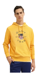 Hoodie GANT Men Print Sweat Faded Sunset