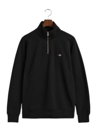Trui GANT Men Reg Shield Half Zip Sweat Black