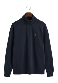 Trui GANT Men Reg Shield Half Zip Sweat Evening Blue