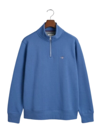 Pullover GANT Reg Shield Half Zip Sweat Herren Vintage Blue
