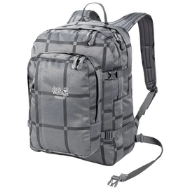Rugzak Jack Wolfskin Unisex Berkeley Y.D. Grey Big Check