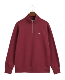 Pullover GANT Reg Shield Half Zip Sweat Herren Wine Red