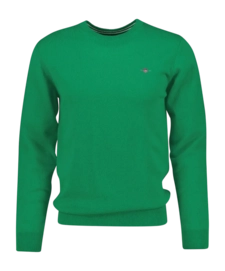 Jumper GANT Men Superfine Lambswool C-Neck Green Peas